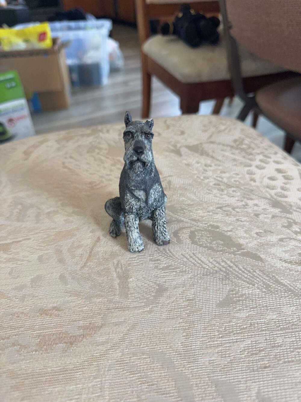 Schleich Schnauzer Dog Figurine